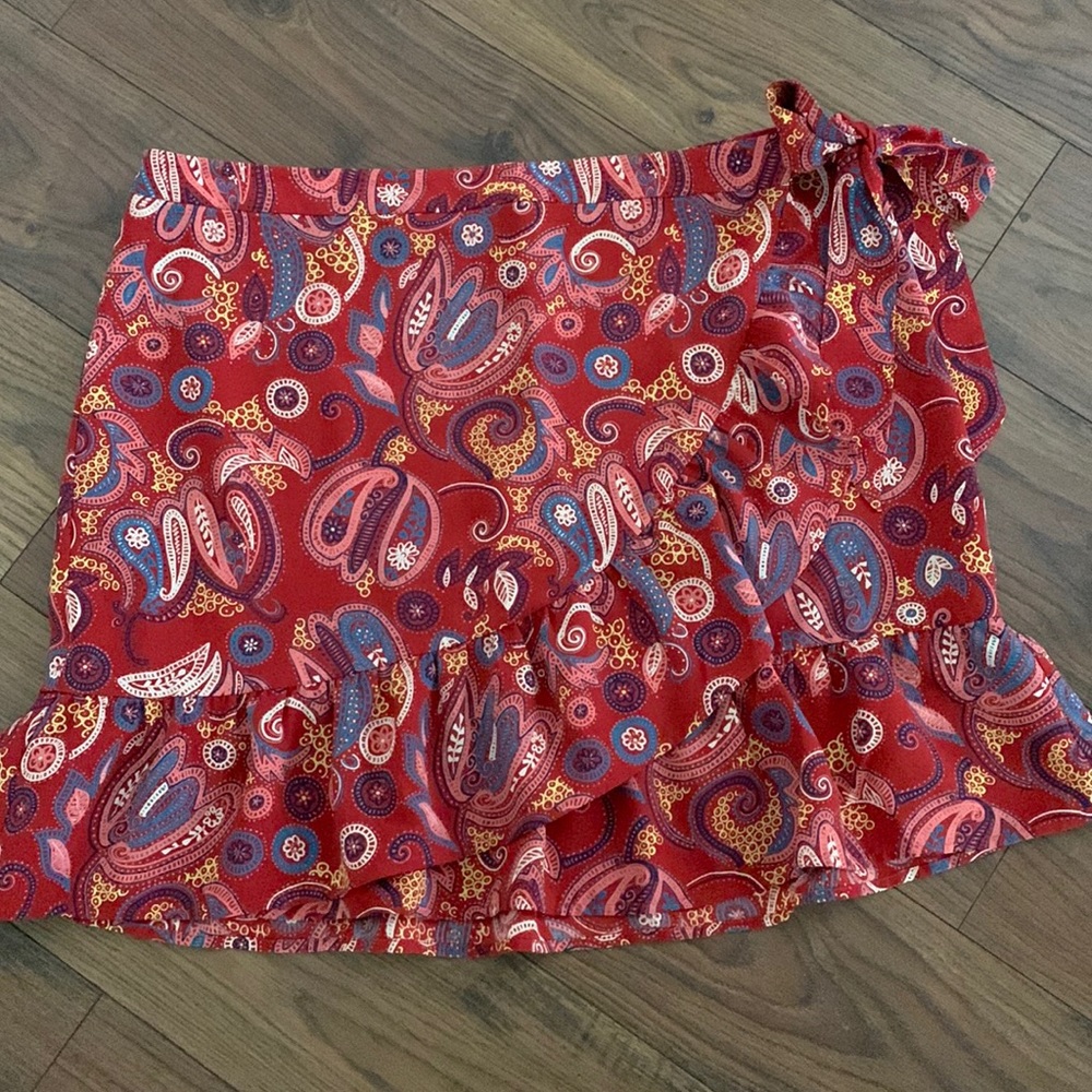 Loft Mini Wrap Skirt sz.14